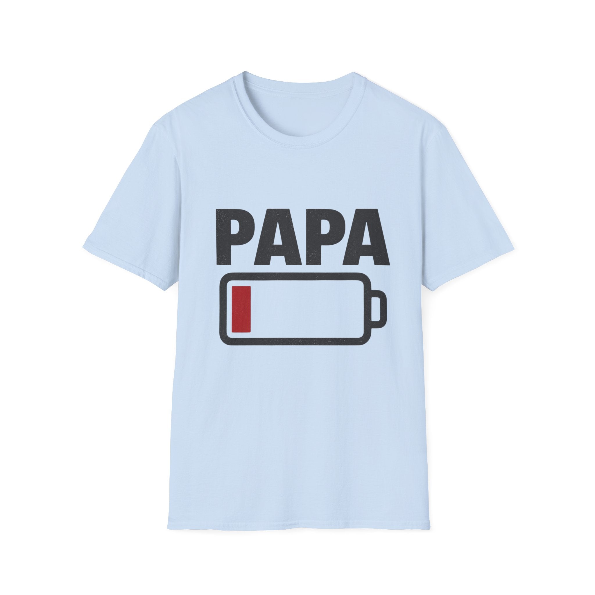 T-Shirt Papa Batterie Faible