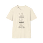 T-Shirt Papa De Jour Papa De Nuit