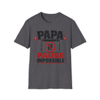 T-Shirt Papa Pause Impossible