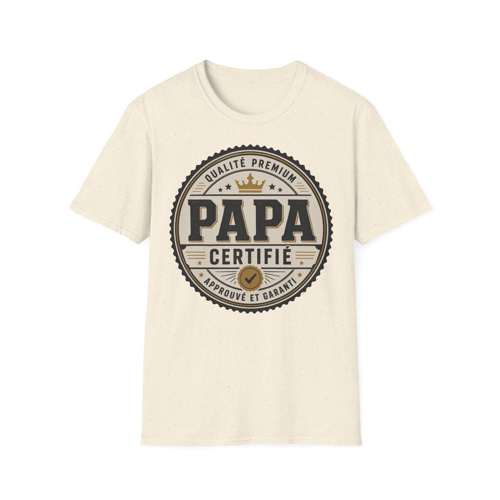 T-Shirt Papa Certifié