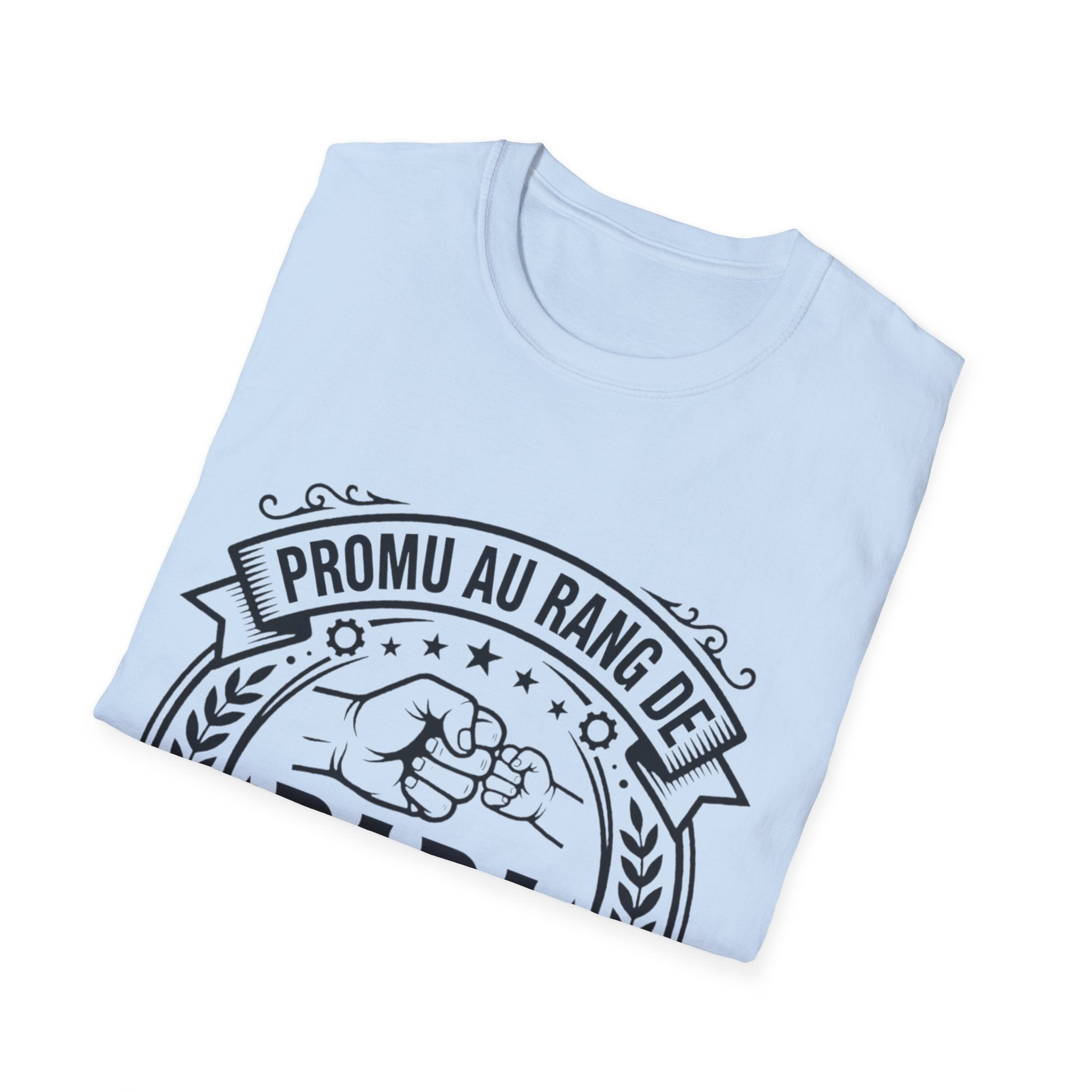 T Shirt Promu Au Rang De Papa