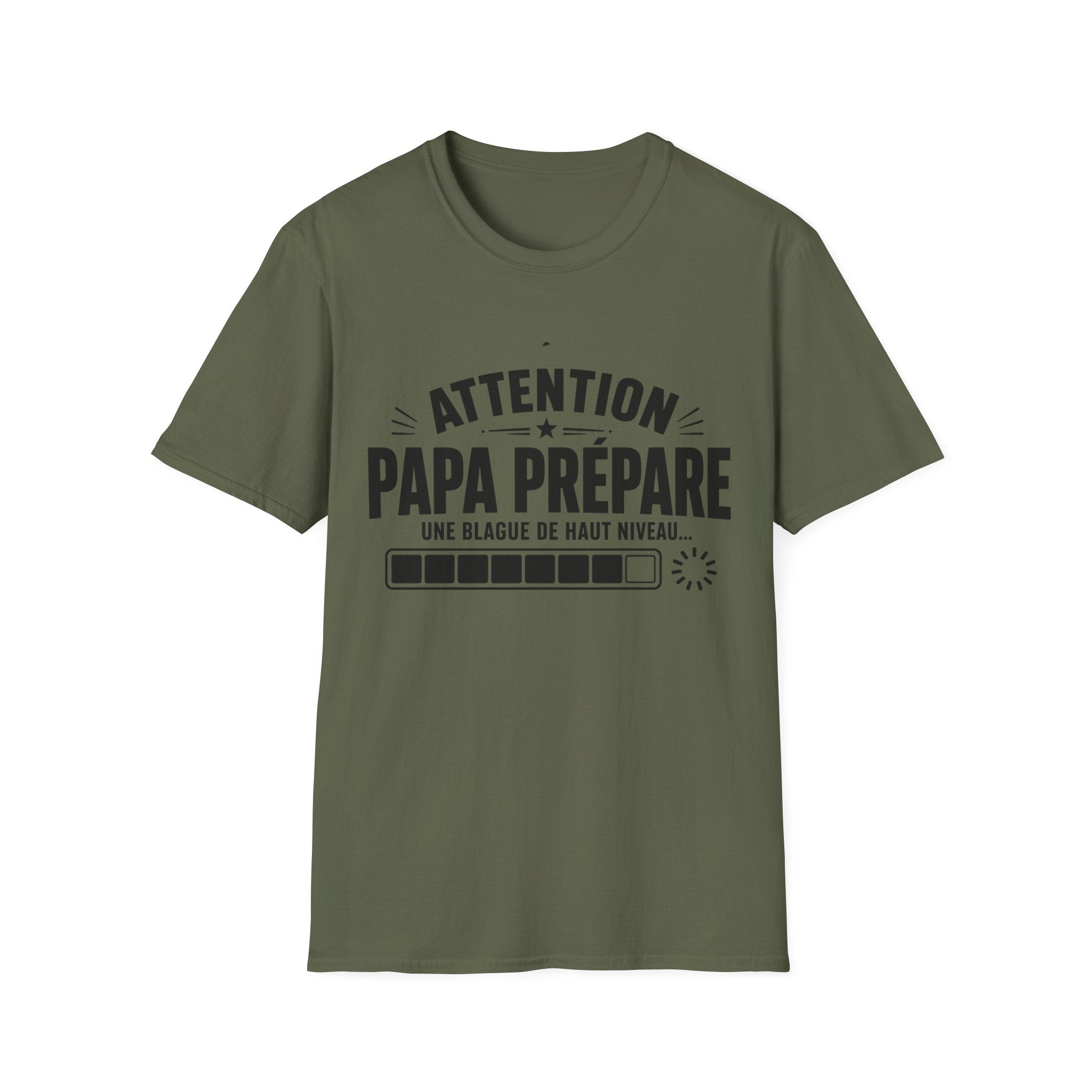 T-Shirt Papa Prépare Une Blague