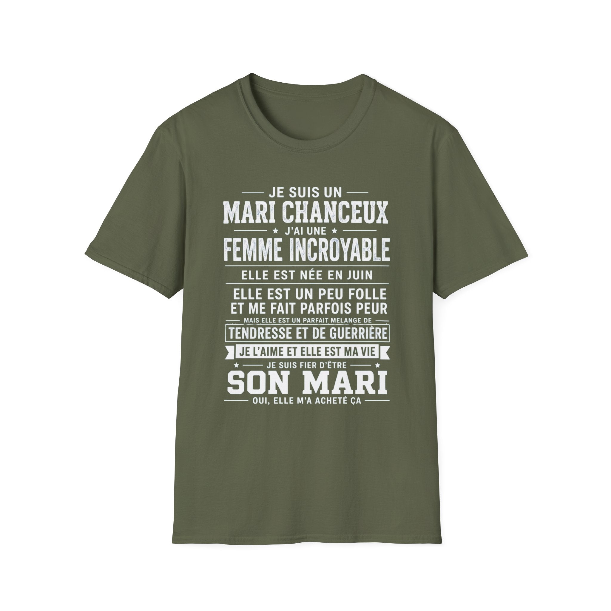 T-Shirt Femme Incroyable Née En JUIN