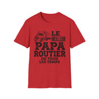 T-Shirt Meilleur Papa Routier