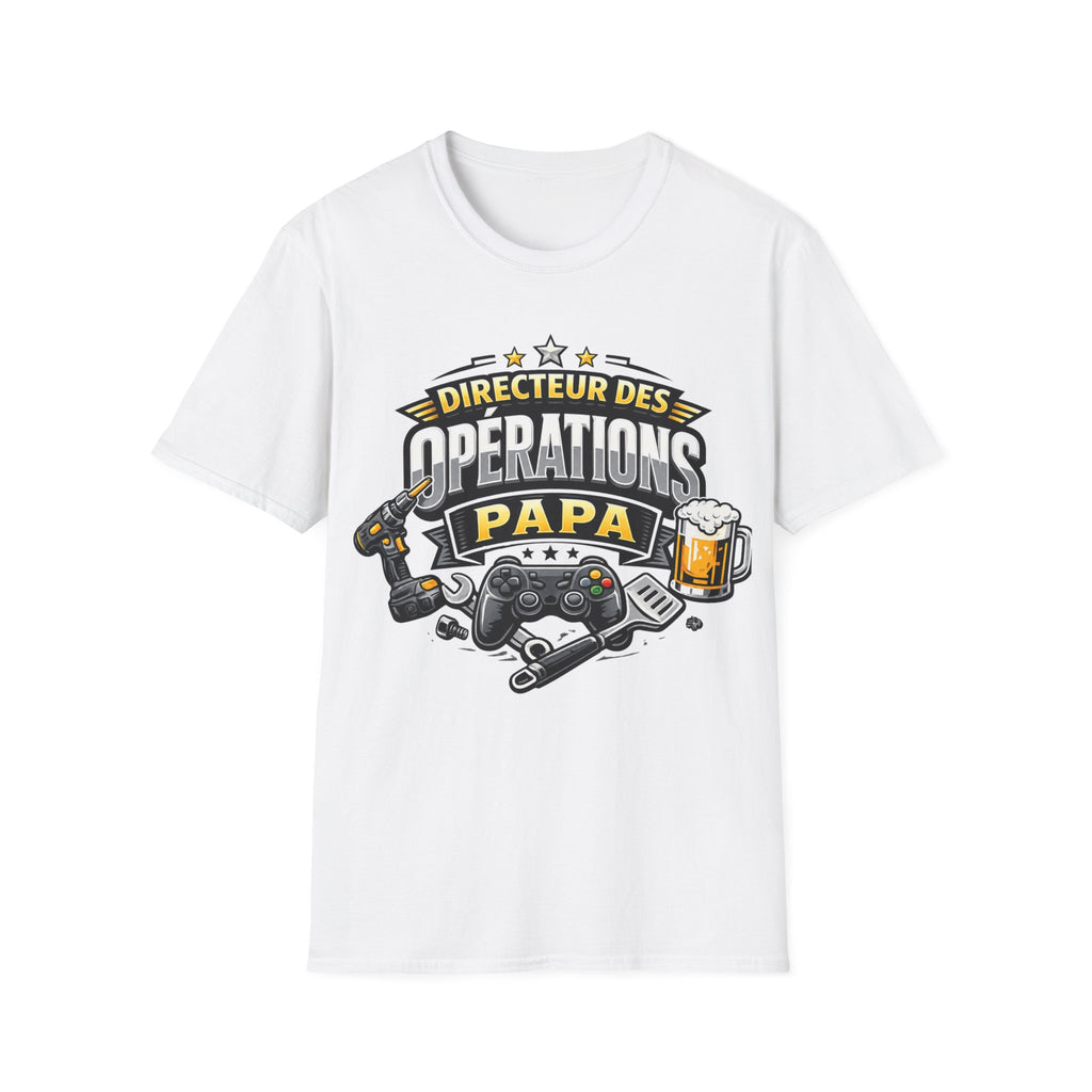 T-Shirt Papa Directeur Des Opérations