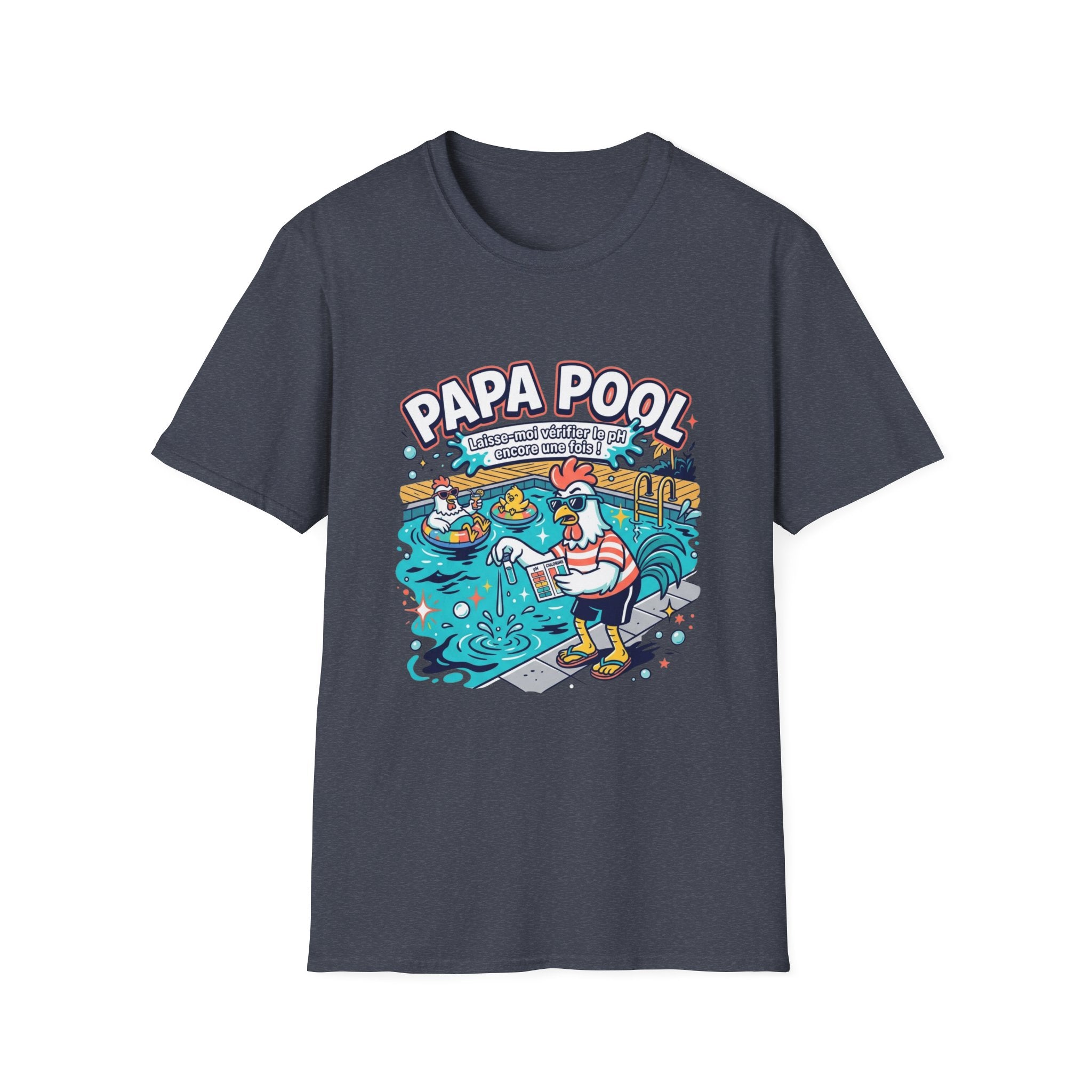 T-Shirt Papa Pool 1