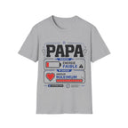 T-Shirt Papa Energie Faible Amour Max