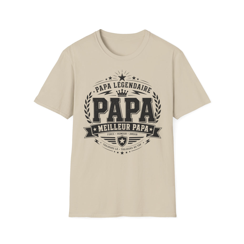 T-Shirt Papa Légendaire Meilleur Papa