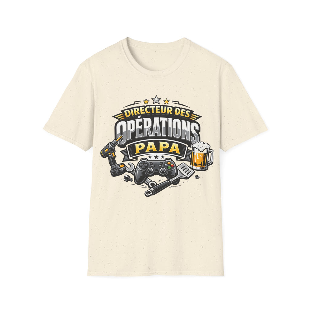 T-Shirt Papa Directeur Des Opérations