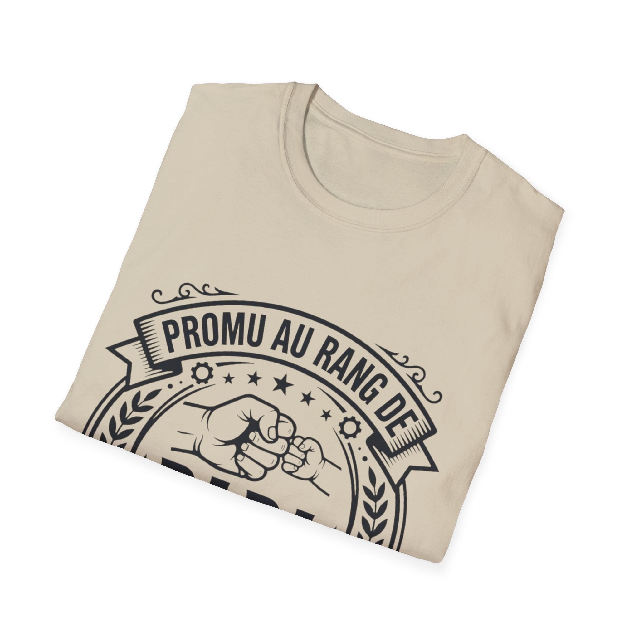 T Shirt Promu Au Rang De Papa