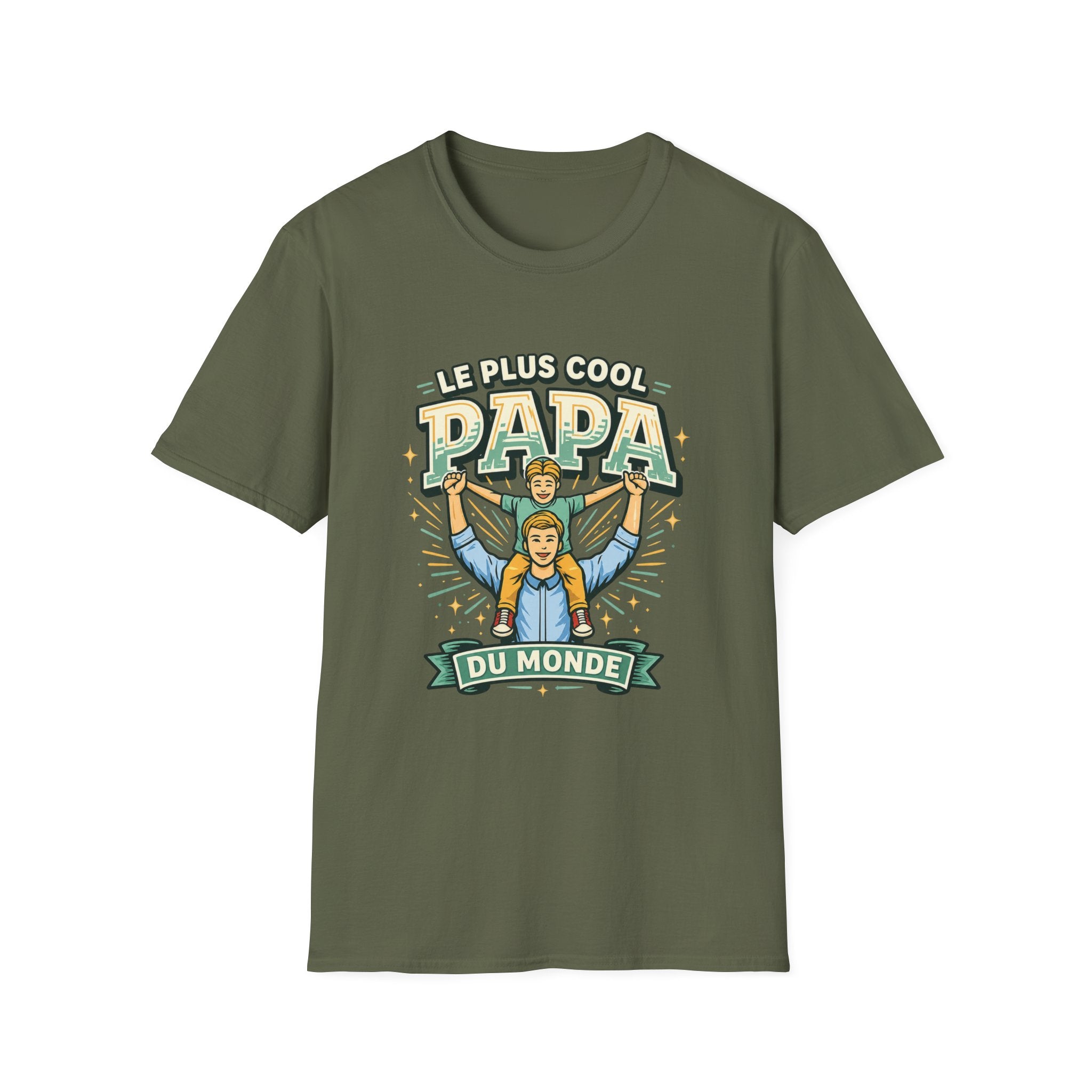 T-Shirt Le Plus Cool Papa