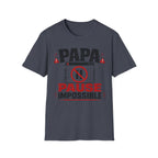 T-Shirt Papa Pause Impossible