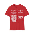 T-Shirt Comparaison Maman Papa