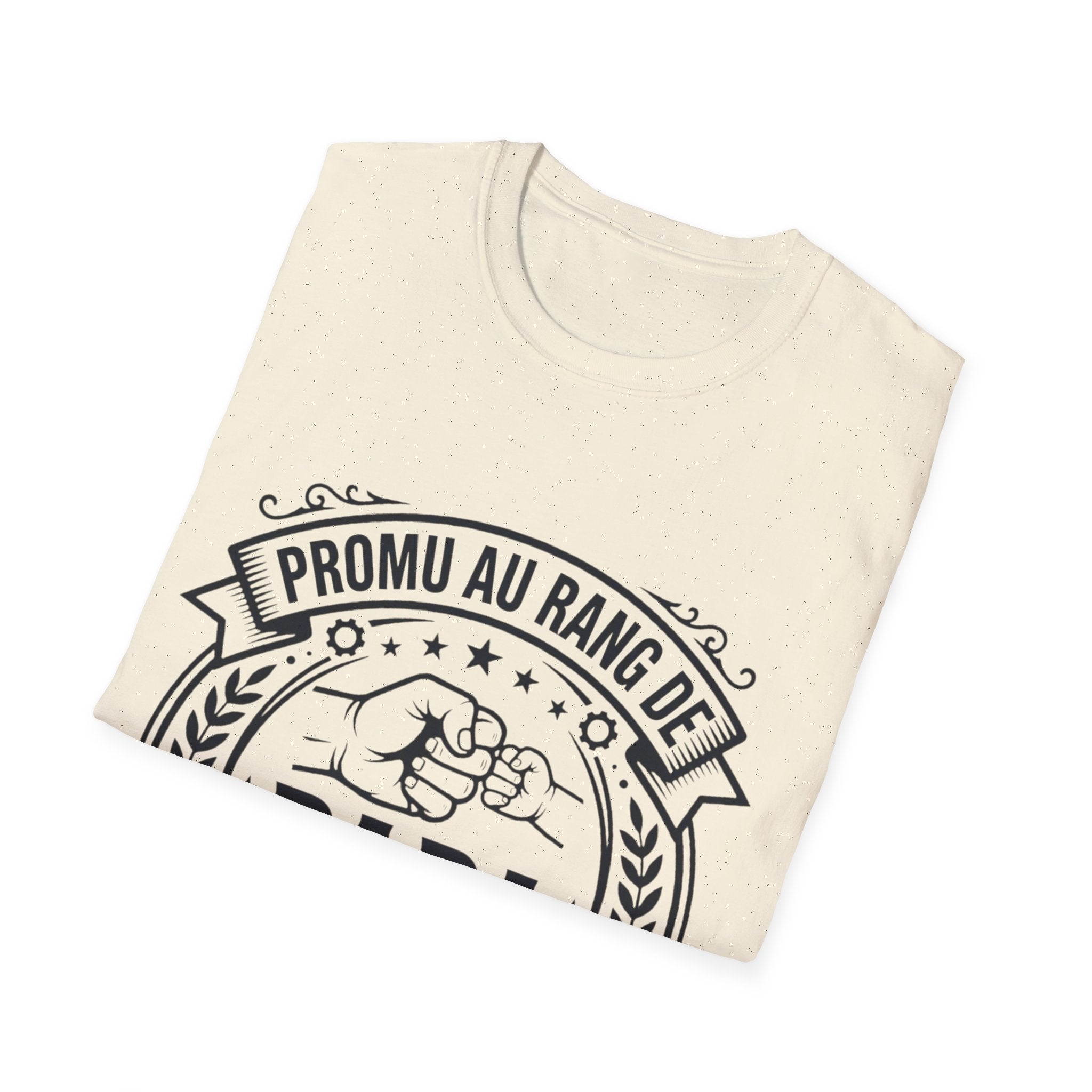 T Shirt Promu Au Rang De Papa