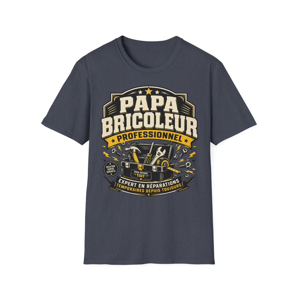 T-Shirt Papa Bricoleur Professionnel
