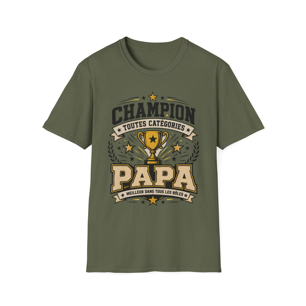 T-Shirt Papa Champion