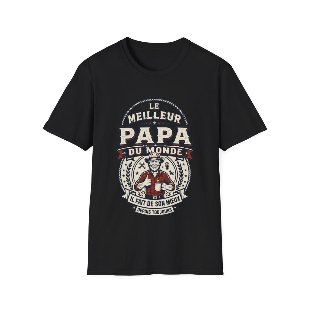 T-Shirt Le Meilleur Papa Du Monde