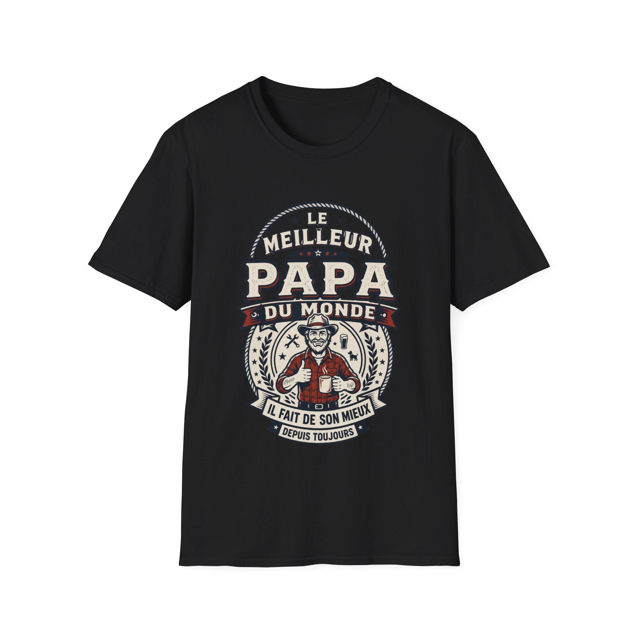 T-Shirt Le Meilleur Papa Du Monde