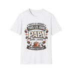 T-Shirt Papa Mode Activé Alimenté Par Le Café