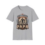 T-Shirt Papa Chef D'équipe A Temps Plein