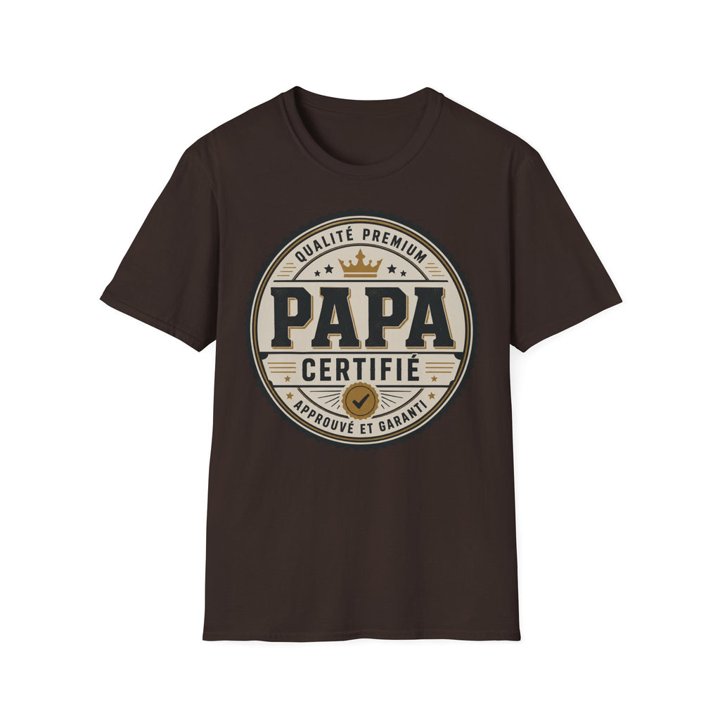 T-Shirt Papa Certifié