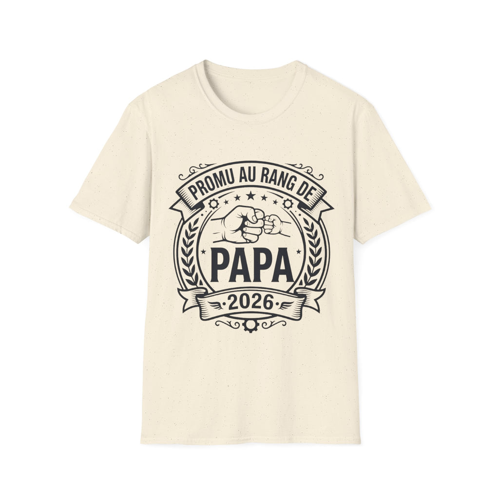 T-Shirt Promu Au Rang De Papa