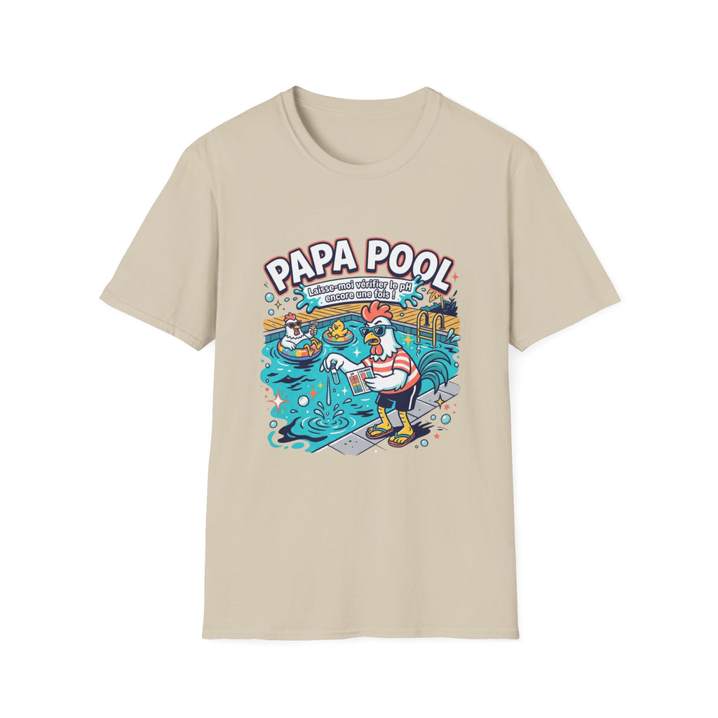 T-Shirt Papa Pool 1