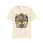 T-Shirt Papa Chef De Chantier A Domicile