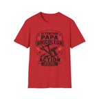 T-Shirt Attention Papa Bricoleur En Action