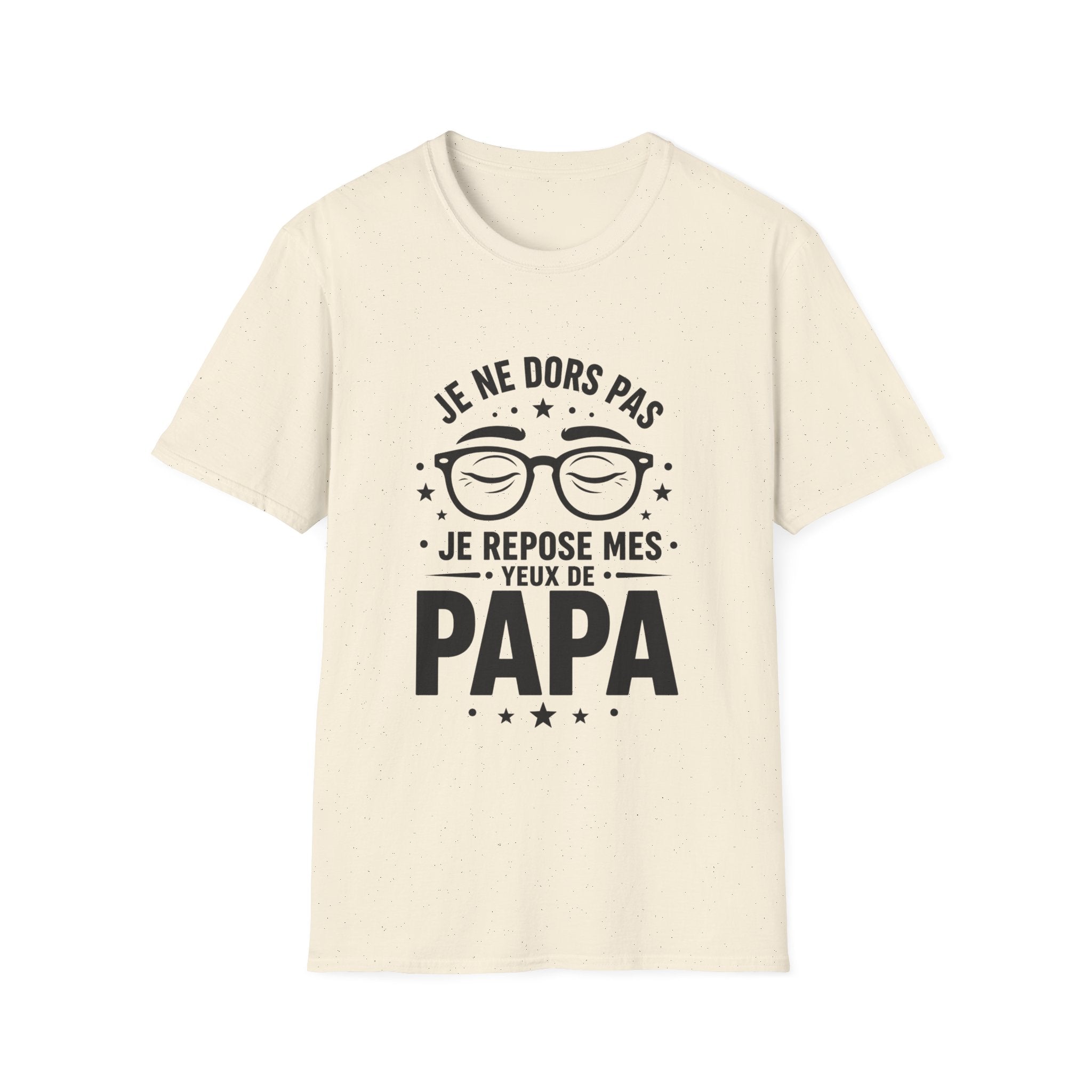 T-Shirt Je Repose Mes Yeux De Papa