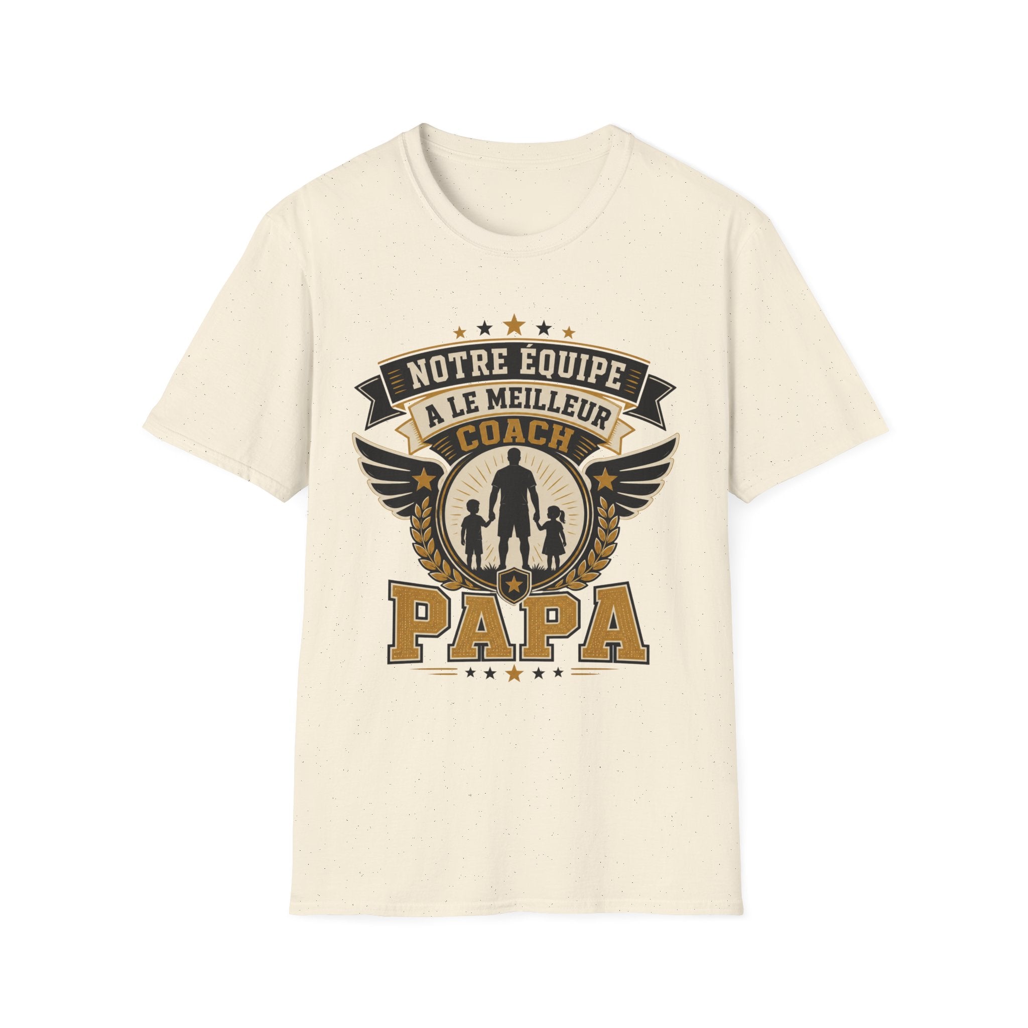 T-Shirt Papa Meilleur Coach