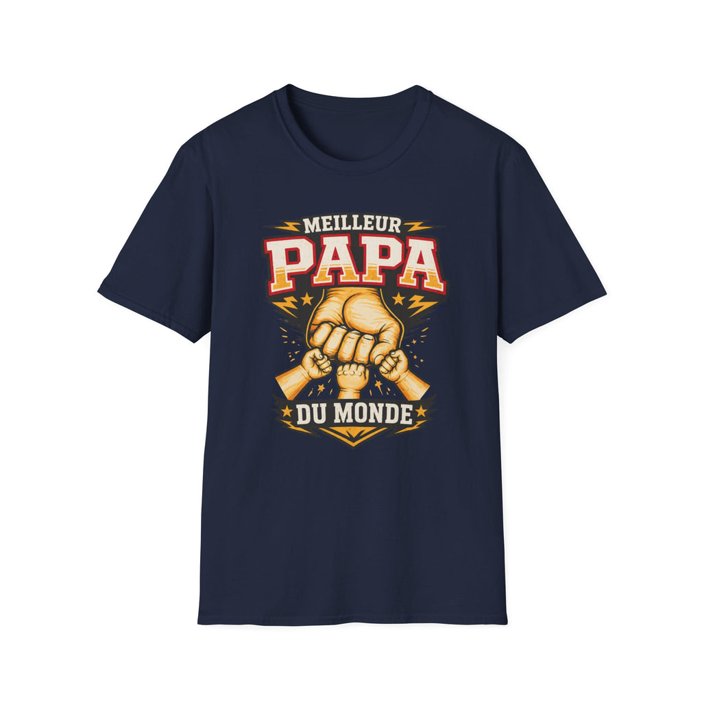T-Shirt Meilleur Papa Du Monde