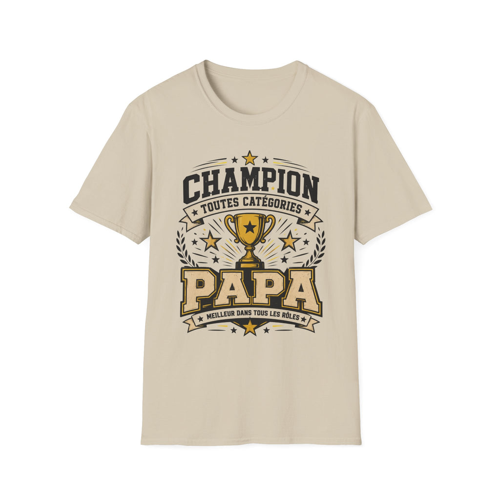 T-Shirt Papa Champion