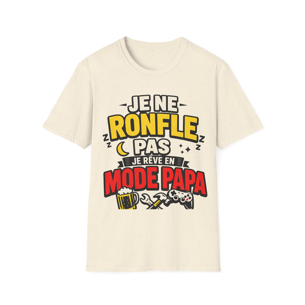 T-Shirt Je Rêve En Mode Papa