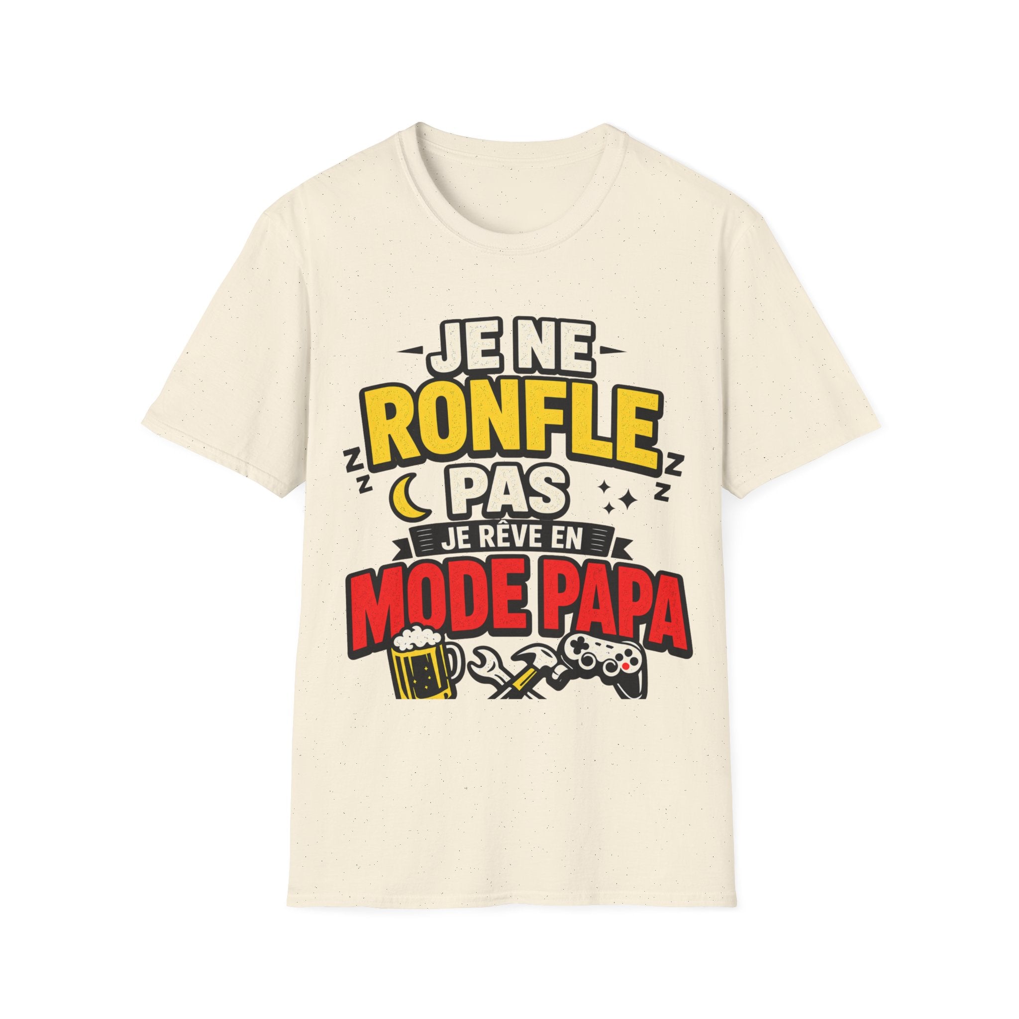 T-Shirt Je Rêve En Mode Papa